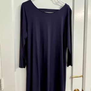 NWT Lilly Pulitzer Ophelia Dress Size XL Navy Blue